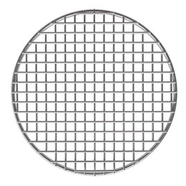 Turbokey Dia 13.8" Round Barbecue Grids Cross Wire Footed Steaming Stainless Steel Cooling Rack Multi-Purpose Grill Rack for Airfryer Instant Pot/Pressure Cooker (350mm/13.8")