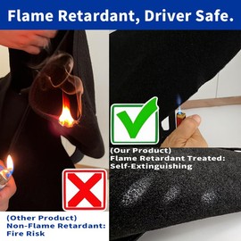 VADA Dashboard Mat Cover fit for Dodge Ram 1500 2500 3500 2019 2020 2021 2022 2023 2024 2025.Protector Anti-Glare, Flame Retardant ，Reinforced with Hand-Sewn Lockstitch ，Non-Slip Textured Backing