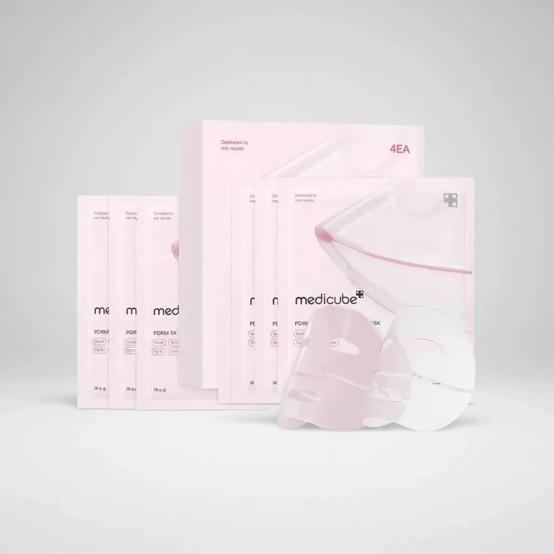 Pack X4 Mascarilla Pdrn Derma Mask 28g Medicube