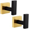 Angle Simple Bathroom Towel Hook 2 Pack, SUS 304 Stainless