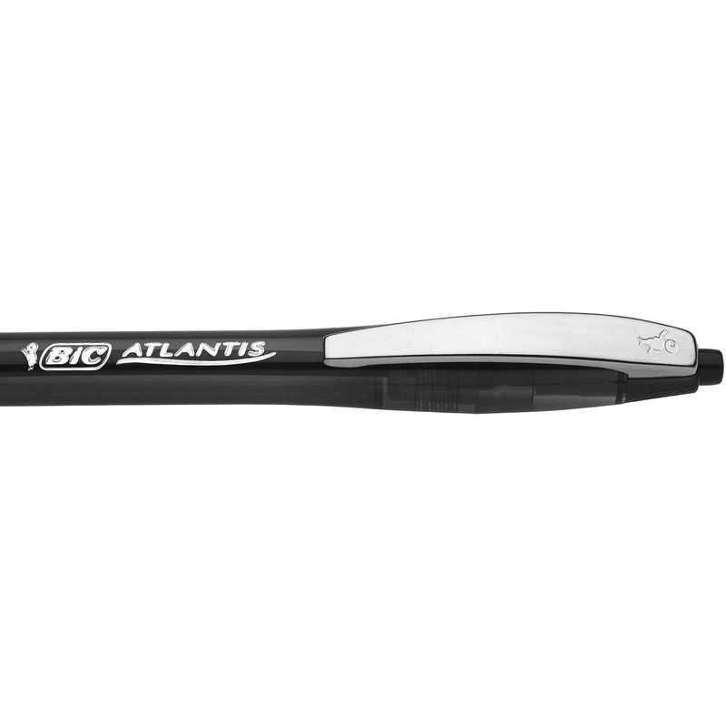 BIC Atlantis Classic Retractable Ball Pens - Box of 12-