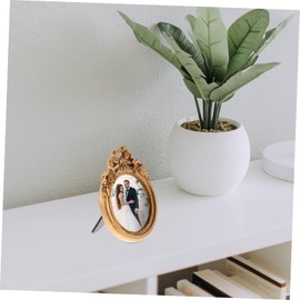 Levemolo Vintage Picture Frame for Desktop Antique Style Ornament for Photos Small for Wedding Home Decor Craftsmanship Photo