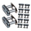 ULTECHNOVO 4sets Heavy Duty Chain Connecting Link Roller Chain for