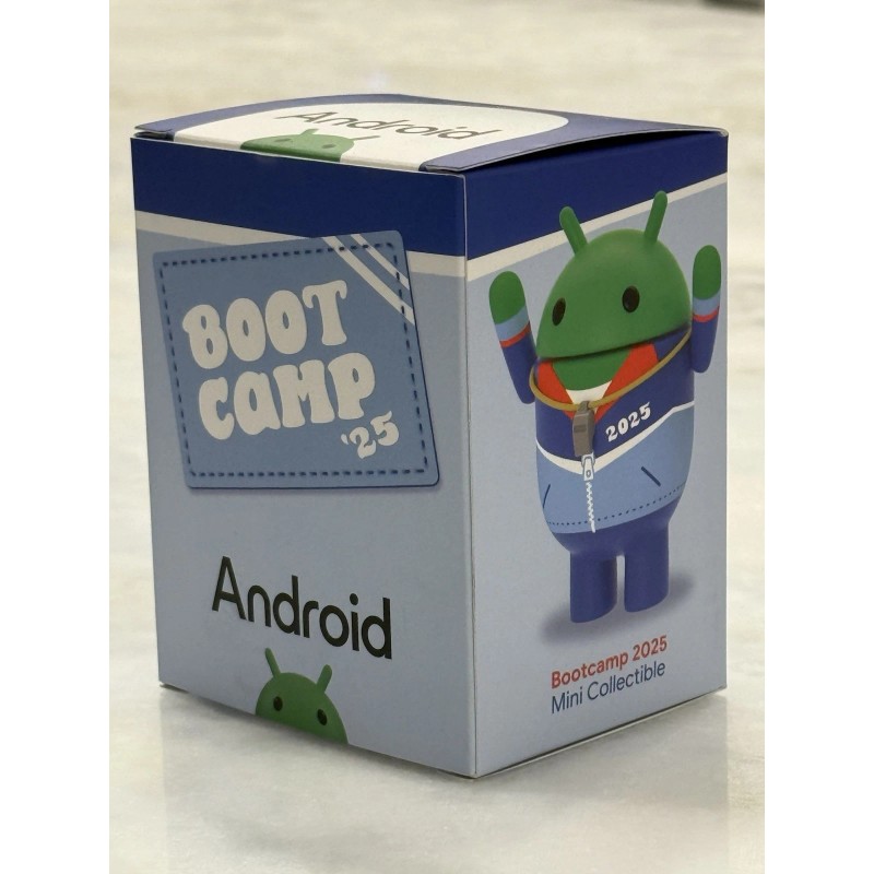 Google Bootcamp 2025 Mini Android Collectible Figure