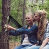 Yalikop Foldable Full Length Travel Mirror, Portable Shatterproof Hanging Mirror,