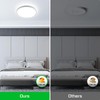 OTREN Ceiling Light LED Ceiling Light Flat IP44 Modern 6500