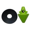 ZECK - Disk Teaser Green - Vertical Lead for Catfish