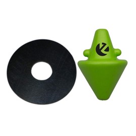 ZECK - Disk Teaser Green - Vertical Lead for Catfish Fishing - 250 g