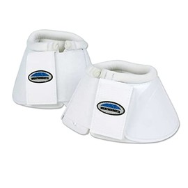 Weatherbeeta Impact Over Reach Boots, white