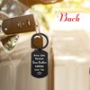 ENGZHI Brother Gifts Drive Safe Keychain, I Love You Key
