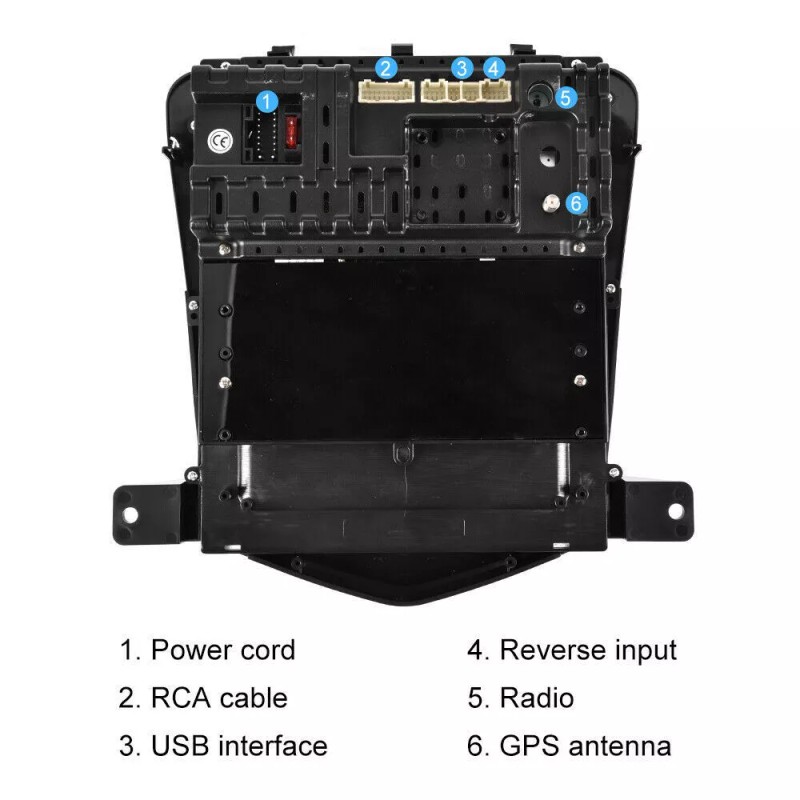 PODOFO 9.7" For Chevy Cruze 2009-2015 Android 13 Car Radio