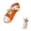 WishLotus Dog Squeaky Toys, Shoes-Shaped Dog Chew Toys Tear-Resistant Dog