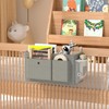 Edudif Bedside Caddy Bedside Organizer with Fixed Straps & Water
