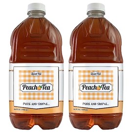 Southern Sweet Tea Peach - Real Brewed, 128oz Family Size