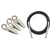 Fender Pure Vintage '65 Stratocaster Pickups Bundle with Instrument Cable