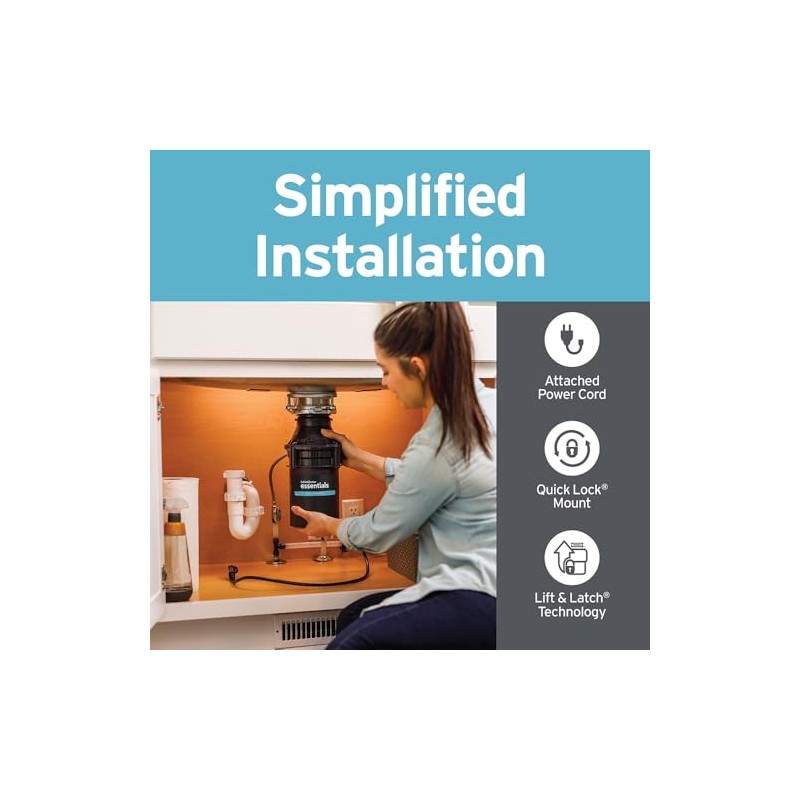 InSinkErator ES30 W/C 1/3 HP Motor Continuous Feed Kitchen Garbage