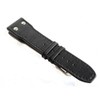 Sulla Pilot IW Men's Leather Watch Strap 22 mm Black,