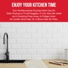 Casa & Casa PVC Sink Mat, Dish Drying Mat for