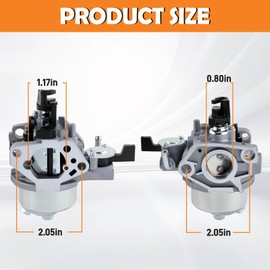 HUAYI P21 Carburetor Carb Compatible with Honda GX240 GX270 8HP 9HP Engines Replaces 16100-ZH9-W21 16100-ZE2-W71 1616100-ZH9-820 Carb