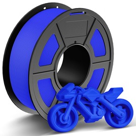 TECBEARS Rapid PETG Filament 1.75mm，High Speed 50-600mm/s 3D Printer Filament, High Toughness Matte PETG, Blue 1KG