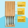 Tasty In-Drawer Kitchen Knife Set, Space-Saving Cutlery and Kitchen Organizer,