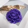 Peony Flower Brooches Pins Chiffon Rose Flower Brooch Classic for