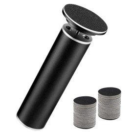 Electric Foot Callus Remover, Rechargeable Aluminum Callus Remover, Stepless Adjustable Speed Foot Sander Pedicure for Feet Dead Skin with 60pcs Replaceable Sandpaper Discs