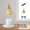 NEARUS Candle Warmer Lamp, Auto Shut Off and Brightness Heat