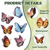 12Pcs Screen Door Magnets,Butterfly/Hummingbird Magnet Sticker for Keep Pet People