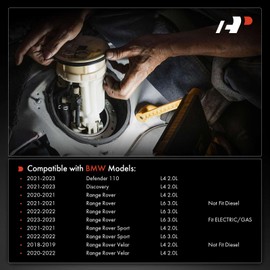A-Premium Fuel Pump Driver Module Compatible with Land Rover Range Rover 2020-2023, Range Rover Sport 2021-2022, Discovery 2021-2023, Defender 110 2021-2023, Range Rover Velar 2018-2022, 2.0L 3.0L