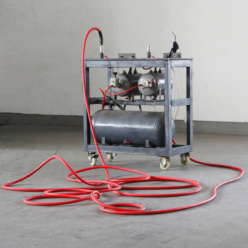 WYNNsky 3/8’’ × 100 FT Air Compressor Hose with 1/4’’