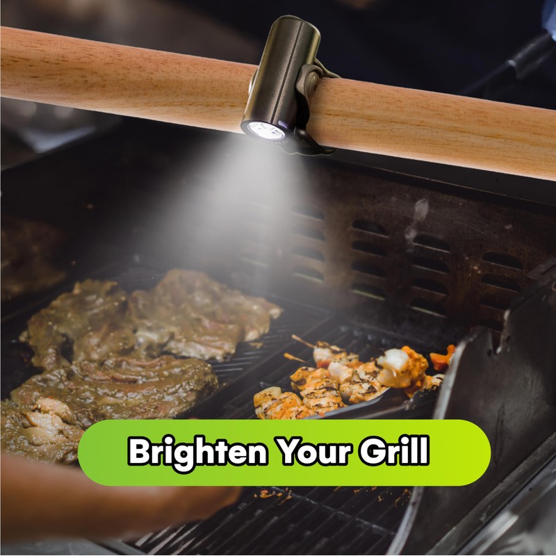 StarBright Grill Light Rechargeable LED Grill Light for Big Green