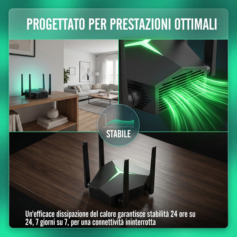 Durable WiFi Range Extender, 1115㎡ Coverage & 100+ Devices Simultaneous