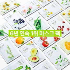 [네이처리퍼블릭/마스크팩 1위] 15+15 리얼 네이처 마스크 팩 [Nature Republic/Top Mask Pack] 15+15 Real Nature Mask Pack [15+15 Bamboo PK3851]