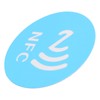 20 Pcs ID5200 NFC Stickers Adhesive Label Round 40mm Anti