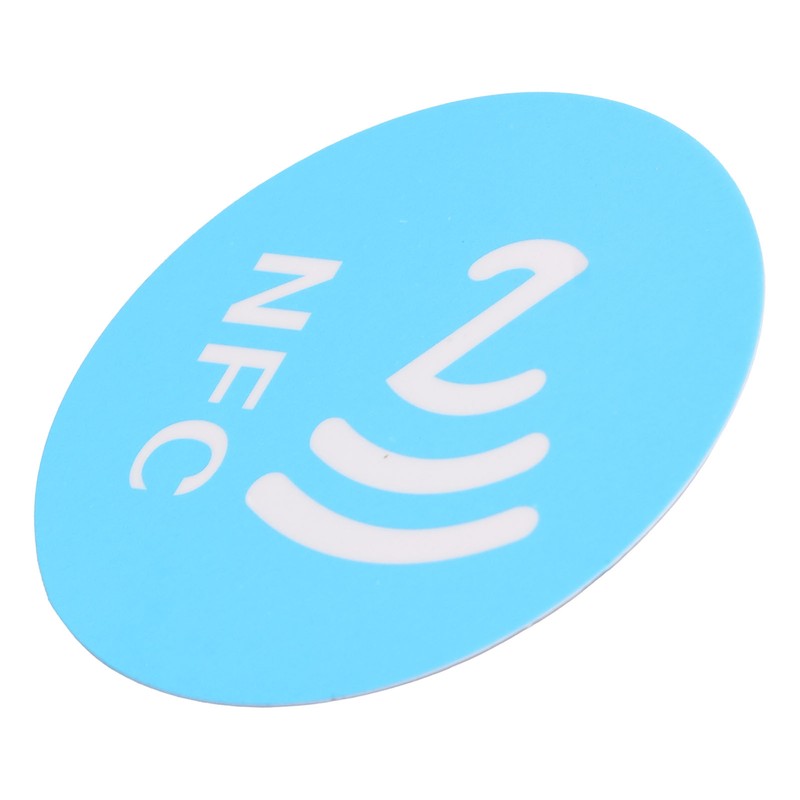 20 Pcs ID5200 NFC Stickers Adhesive Label Round 40mm Anti