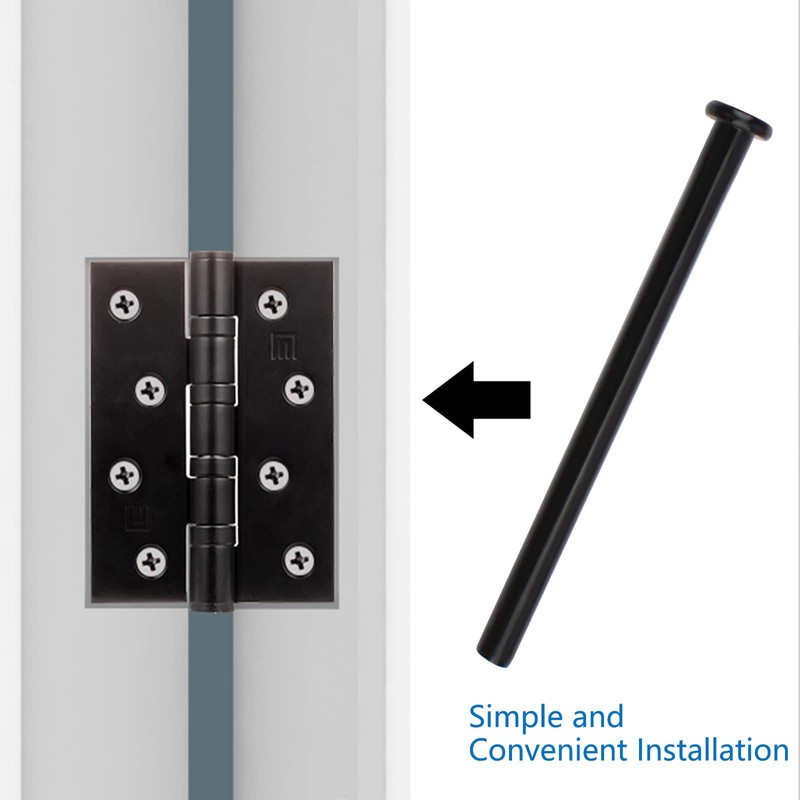 INCREWAY Door Hinge Pins, 6Pcs Residential Door Hinge Pins Durable