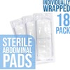 Combine ABD Abdominal Pads, 8 x 10” (18 Pack), Individually