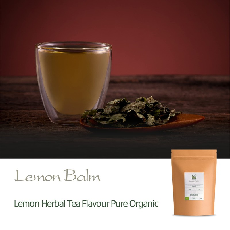 Lemon Balm Organic Loose Leaf - Sweet Lemony - Dried