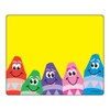 36 x Colourful Crayons Large Stickers for Badges and Labels