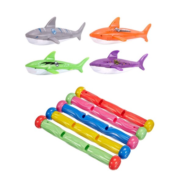 Topways® Swimming Pool Diving Toys for kids Set, Includes 5