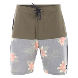 Hurley Men's Phantom Naturals Roadblock 20' Board Shorts, Brown, 32 EU