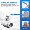 Unbranded 2-piece 304 Stainless Steel 3/4" Ball Valve FULL Port