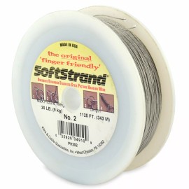 Wire & Cable Specialties Softstrand Uncoated Stranded Stainless Steel Picture... - #3 - Max 30lb - 825'