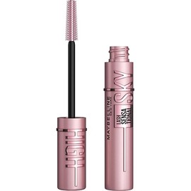 Maybelline Lash Sensational Sky High Washable Mascara Makeup, Volumizing, Lengthening, Defining, Curling, Multiplying, Buildable Formula, Blackest Black, 1 Count