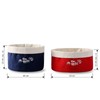 Bread Basket Fabric Set of 2 Bread Baskets, Cotton, in
