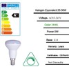 R50 LED Light Bulbs 5W (45W Incandescent Bulb) 3000K R50