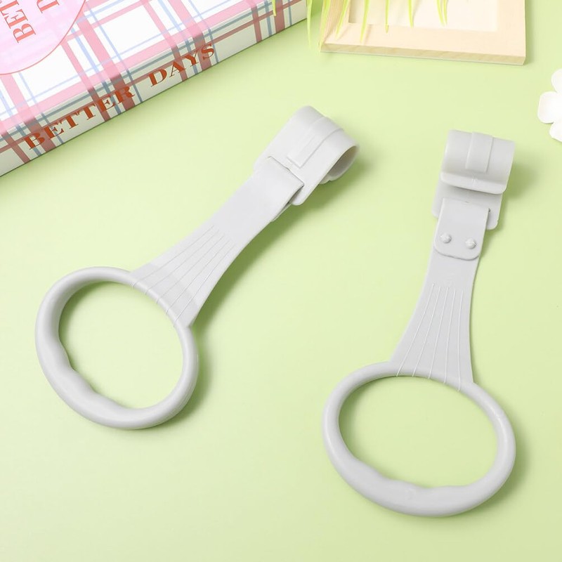 JOINPAYA 4PCS Cot Hanging Rings: 7.66In Playpen Pull Up Rings
