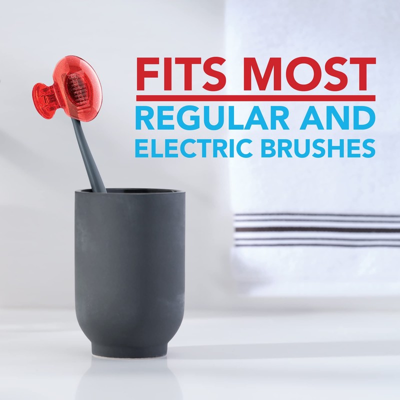 Steripod Kids' Clip-On Toothbrush Protector, Keeps Toothbrush Fresh and Clean,