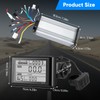 1000W 40A Brushless Motor Controller Kit with IP65 Waterproof LCD